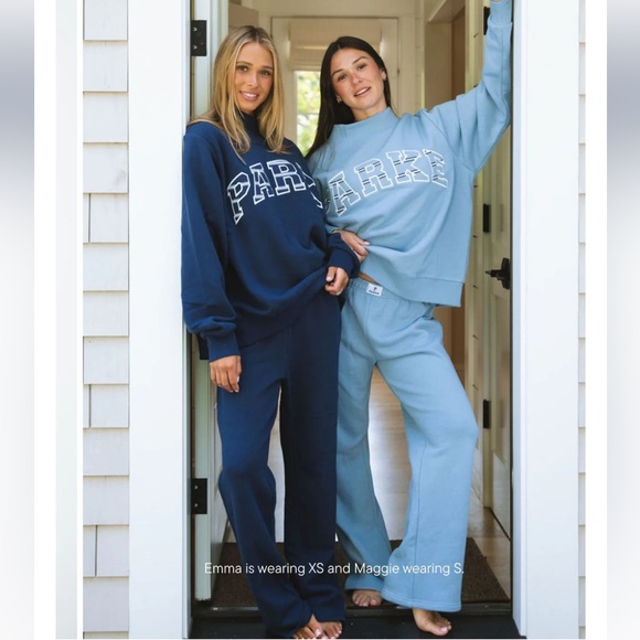 Parke Emma and Maggie collab- navy pants XS - Picture 2 of 4